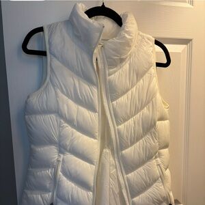 Charter Club Ivory Puffer Vest